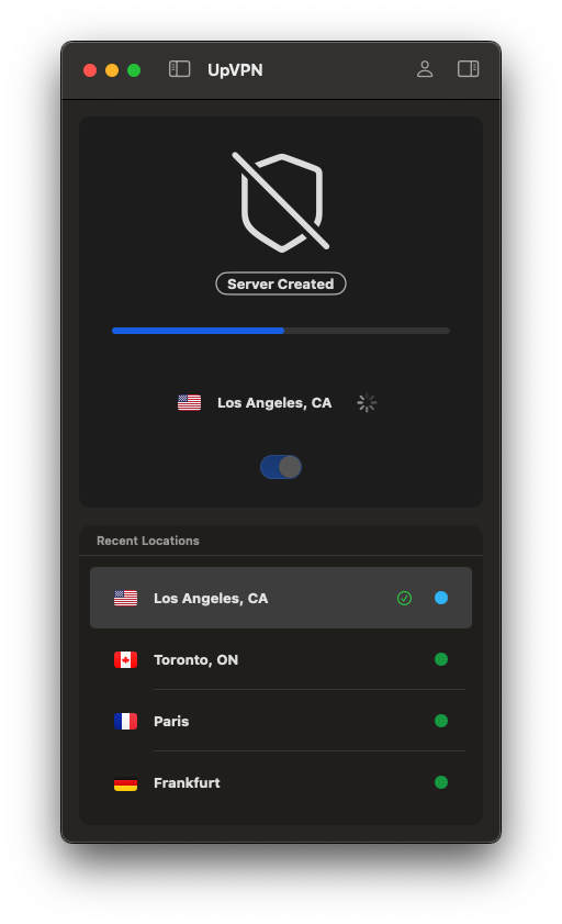 Atlanta VPN on macOS